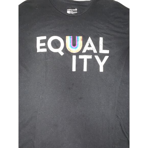 Target Pride “Equality” Rainbow Graphic Tee Size XXL - Picture 3 of 5
